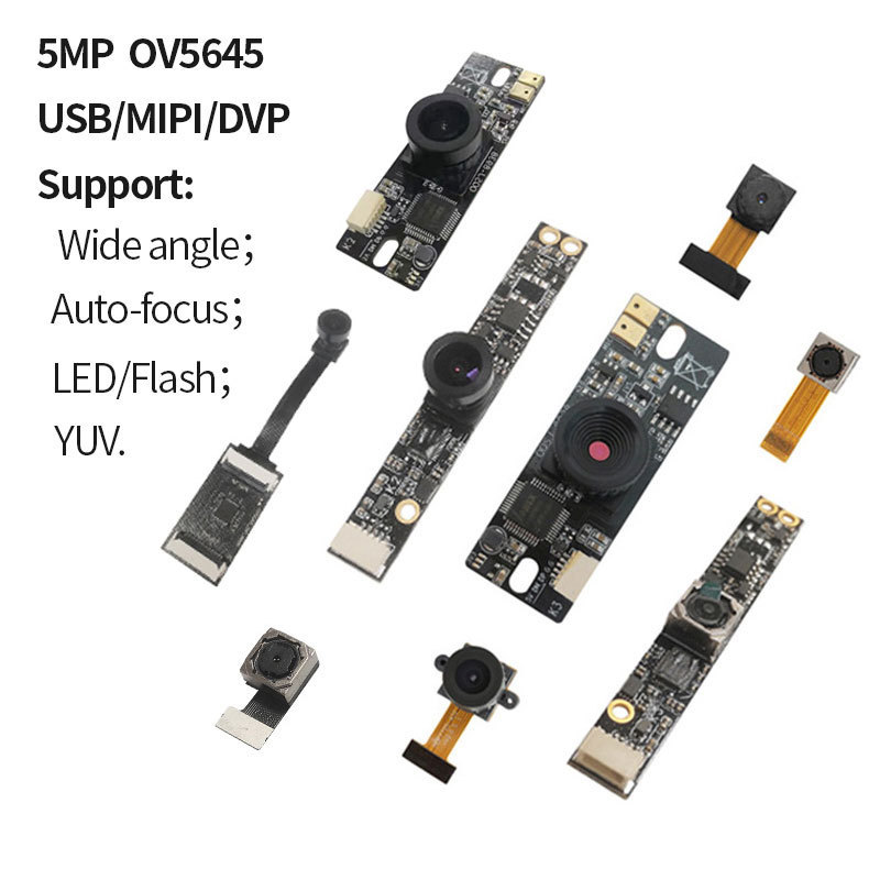 High Quality Hd 5mp 1080P 2K Dvp Mipi csi Cam Module AF FF Ov5645 ov5640 Cmos Usb 500w Camera Module