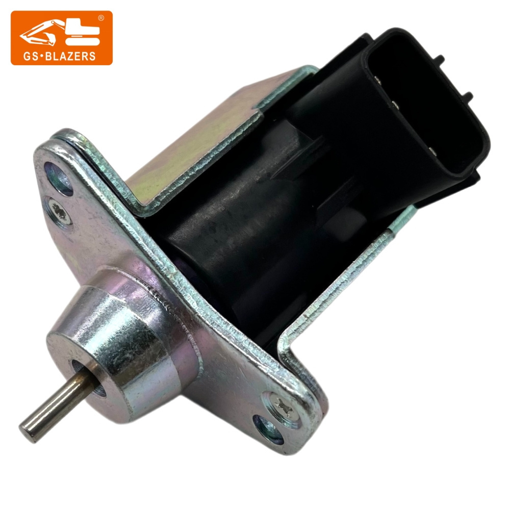 Stop Solenoid 12V 3TNA72 Generator Fuel Shutoff Stop Solenoid Valve 1503ES-3TNA72