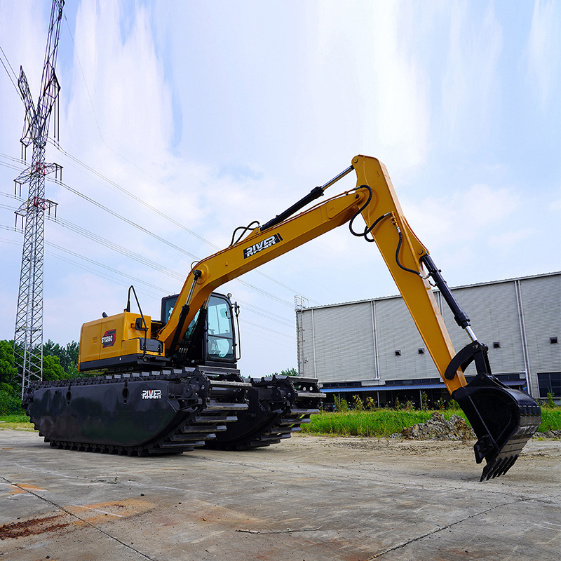 10ton 20ton 30ton XE75SL XE160SL XE220SL Amphibious Excavator Swamp Marsh Buggy Excavator for CAT320 XCMG LiuGong ZOOMLION