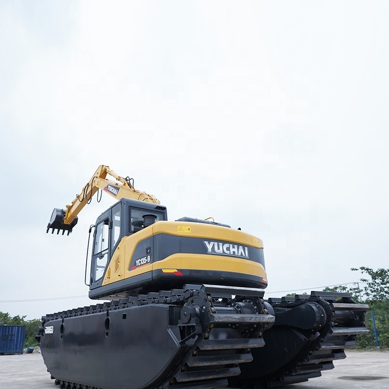 20 ton 320d Amphibious Excavator 320D 320 336 Swamp Marsh Buggy Excavator  320CL Amphibious Excavator