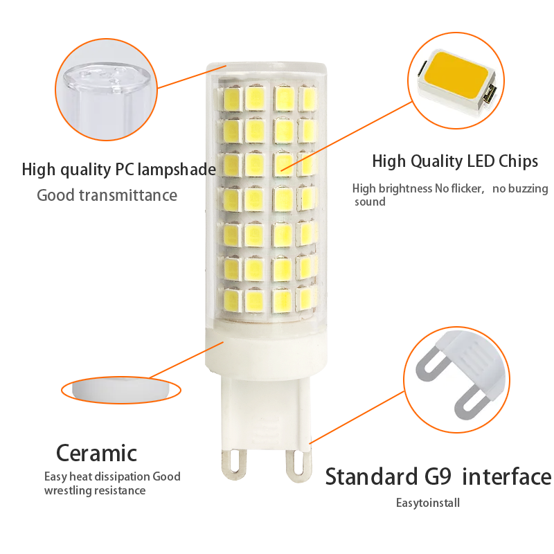 Free 220v Energy Saving Dimmable Led Bulb G4 G9 Manufacturer Wholesale 9w Flicker AC 90 Ceramic E27 Remote Control Led A60 Dob