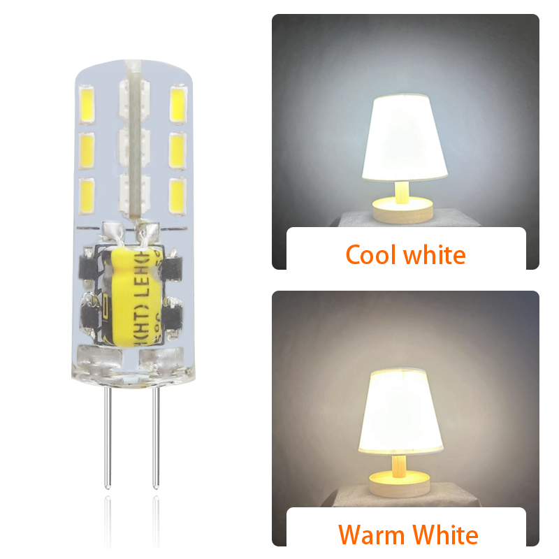 Halogen Equivalent Lamp No Flicker Bulbs G4 Led Light Cheap Price Low Voltage Dc/ac12v 2w Silica Gel Led 1157 3w AC DC 12V 30000