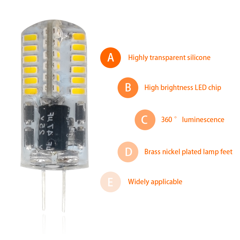 Cheap Price Low Voltage Dc/ac12v 4w Halogen Equivalent Lamp No Flicker Bulbs G4 Led Light