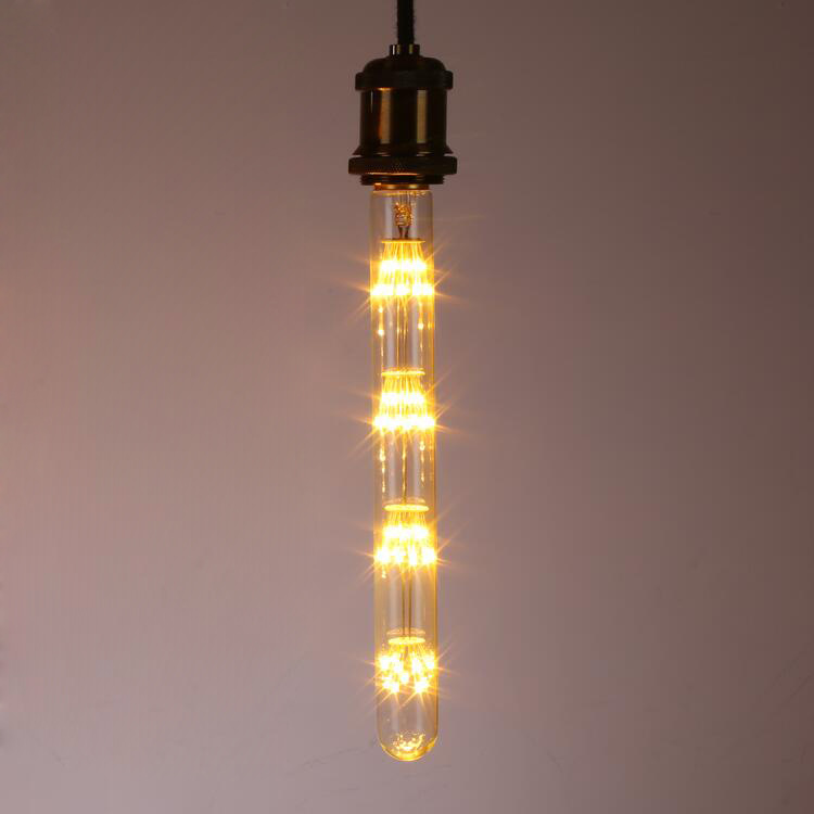 T300 T225 T185 T100 Long Tube Led Edison Bulbs E27 40w 60w Antique Filament Light Bulb