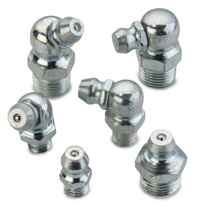 Stainless Steel Threaded grease fittings M10 Straight type grease nipple fitting size for cars