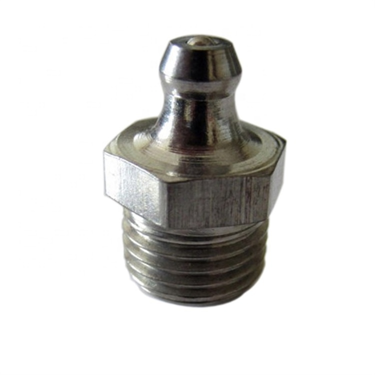 PT1/4-19 Inch Size Pipe Thread Alemite Grease Fitting / 1/4 GAS Inch Zerk Grease Nipple