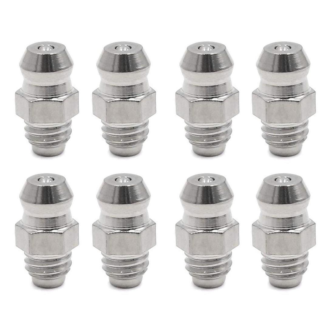 M6 M8 M10 Metric or UNF Male Thread Steel Zerk Grease Nipple Fitting for Grease Gun