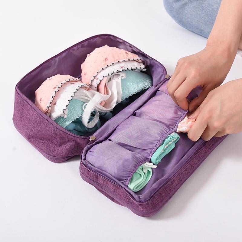 2021 New style Travel Packing Organizers Underwear Pouch Travel Storage Bag Lingerie Toiletry Organizer Underwear Pouch