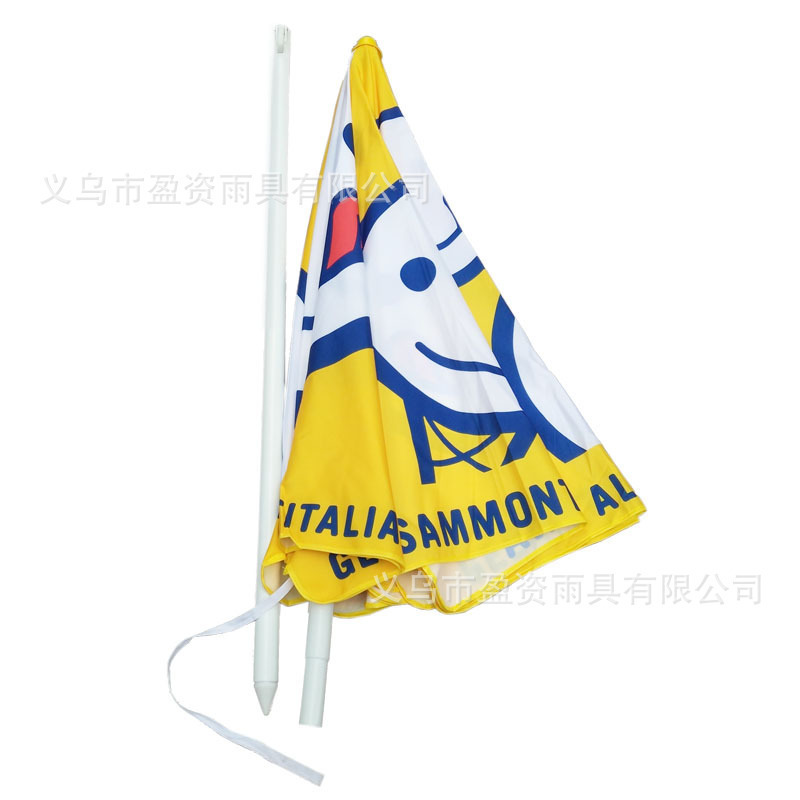 Umbrella manufacturers Italian ice outside advertising logo shade promotion parasol beach umbrella