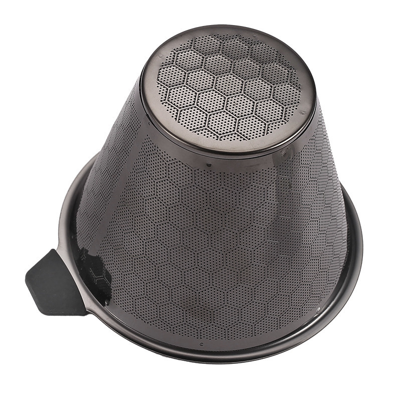 New Arrival Reusable Tea Filter Mesh Coffee Dripper With Holder Stainless Steel Coffee Strainer