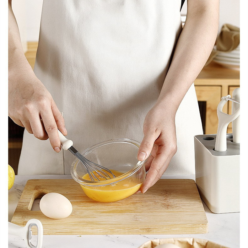 New Arrival Kitchen Gadget For Kitchen Accessories Including Paring Knife Scissors Peeler Opener and Egg Whisk