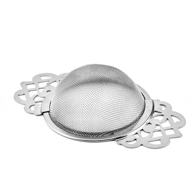 Empress Tea Strainers Mesh Stainless Steel Tea Infuser Loose Leaf Tea Filter with Drip Bowls