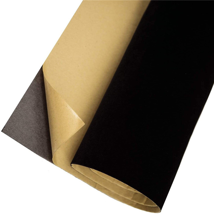 Self Adhesive Velvet Flocking Liner for Jewelry Drawer Craft Fabric Peel Stick