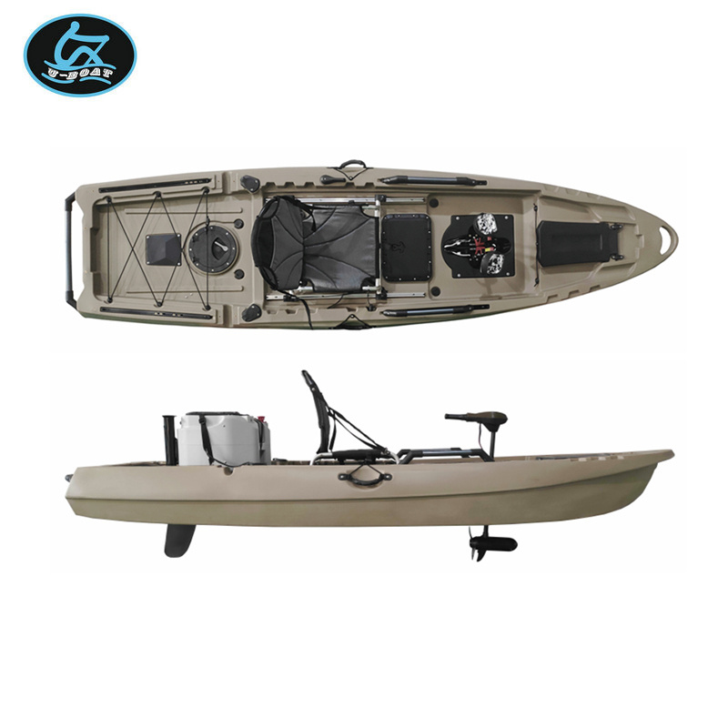 U-Boat Hot sale electric kayak with foot pedal and trolling motor