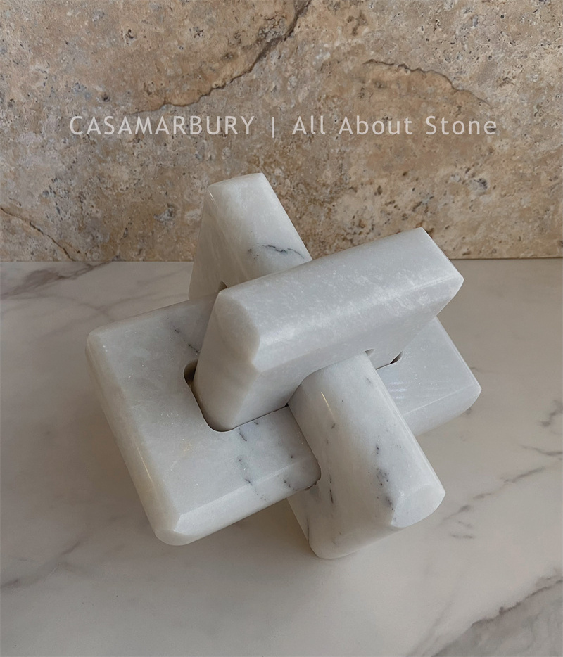 Customize Home Decor Stone Bookends Sculpture Marble book end