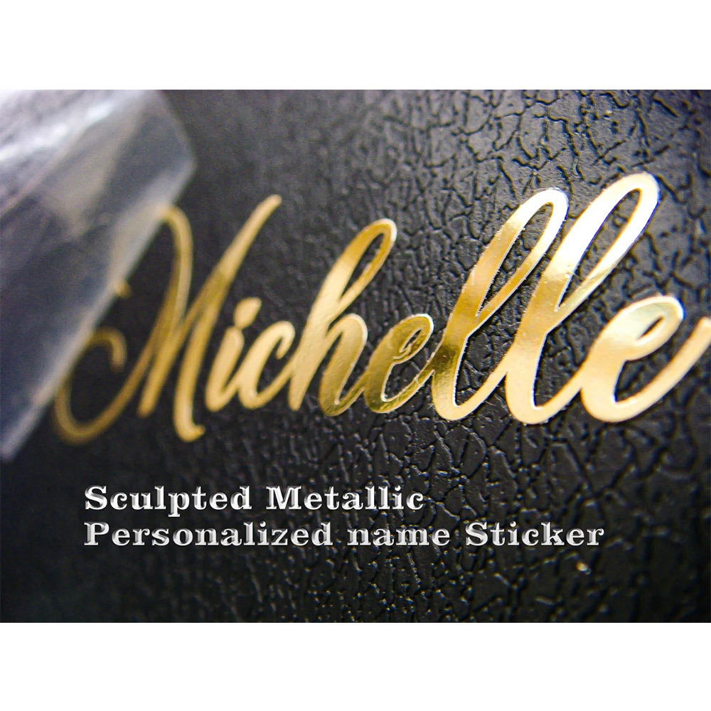 Custom Luxury Adhesive 3d Metallic Metal Transfer Gold Logo Packaging Letter Uv Label Sticker