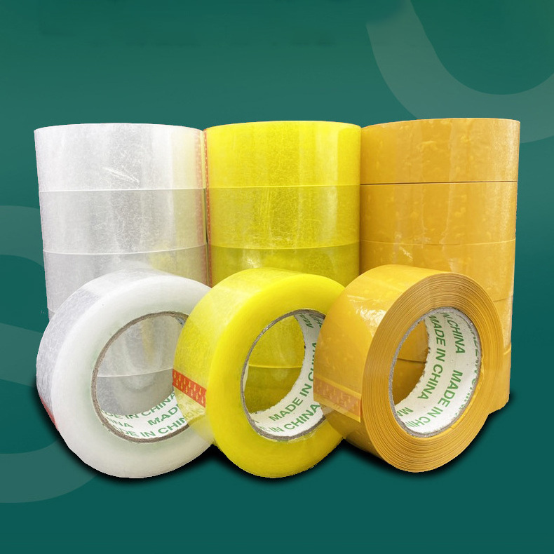 Factory Wholesale Self Adhesive Tape Bopp Jumbo Roll Cintas Adhesiva Transparent Clear/brown Packing Tape For Sealing Carton