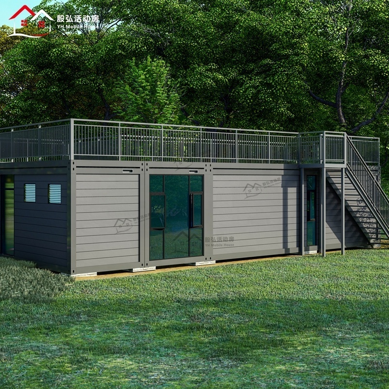 Two Bedroom Two Bedroom Prefab Container House Villa House Luxury Prefab Homes Modular Modern Mobile House For Australia