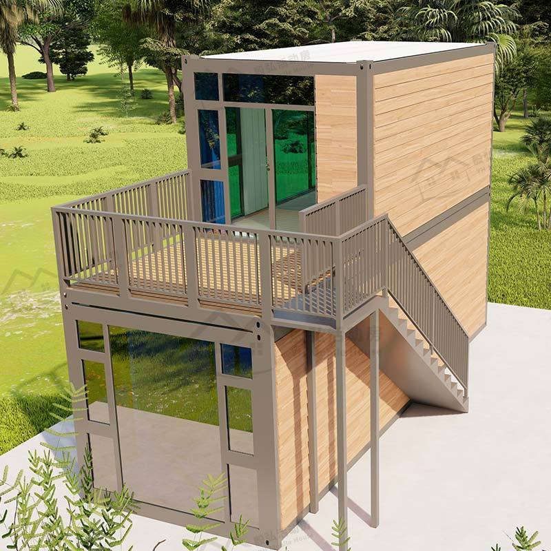 Modular home prefabricated tiny house Prefab luxury Multi Storey Steel Frame Living prefab House Villa