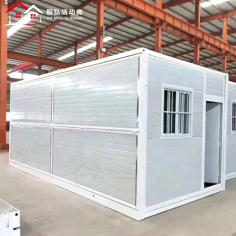 Container House 20 Ft Sandwich Panel Room Folding Flat Pack Flatpack House Prefabricated 40ft Foldable Portable House