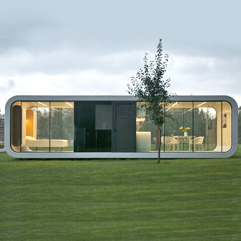 Good Demountable Estate Strong Build Container Houses Villa Space Capsule Prefabricated Cabins