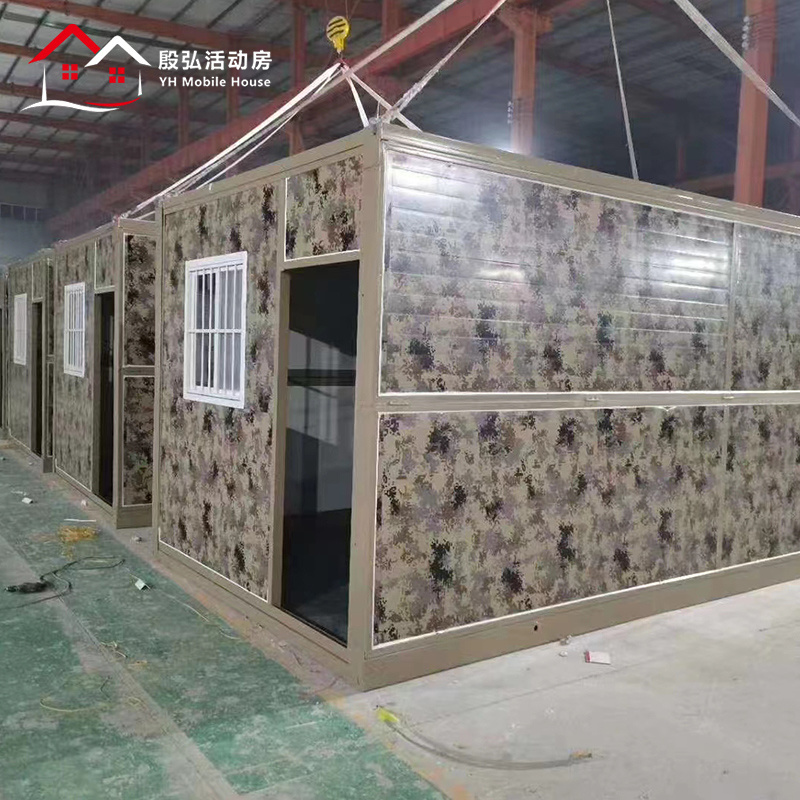 Foldable Container House Prefab Houses Office Mobile Construction Temporary Shelters Site Office Buildings