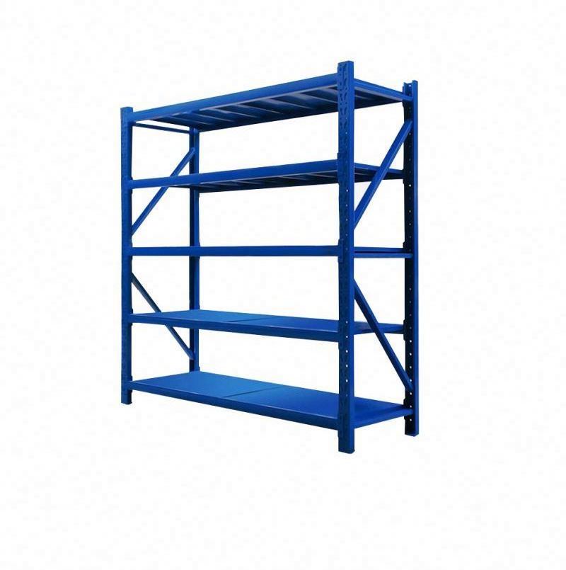 Customizable size warehouse shelf light 4-layer storage rack