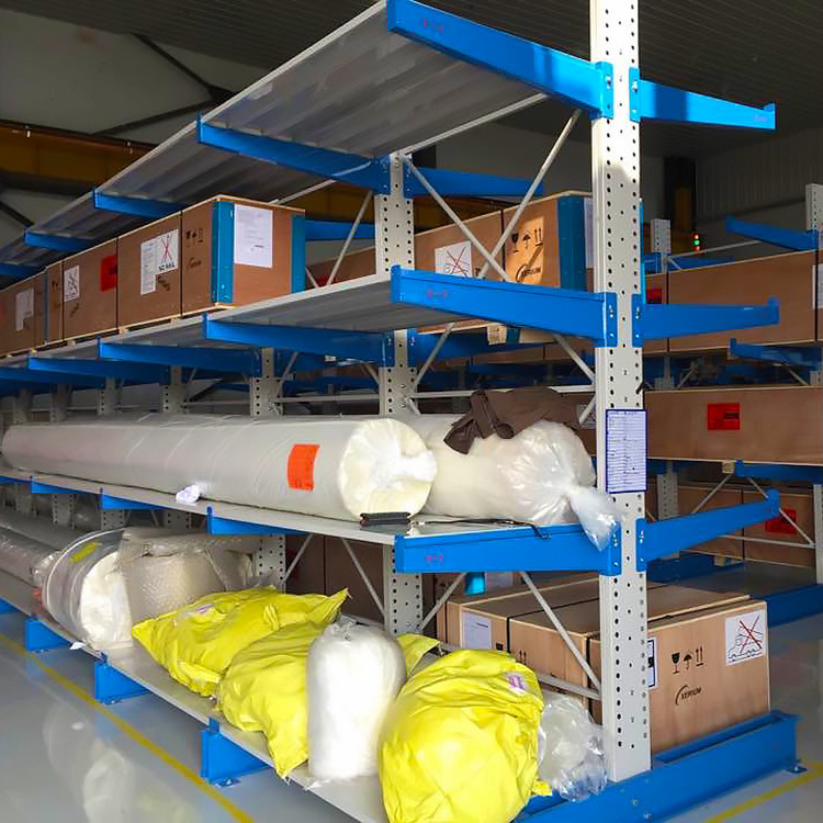 OEM Combined Cantilever Mezzanine Rack Industrial Shelving warehouse cantilever racking systems