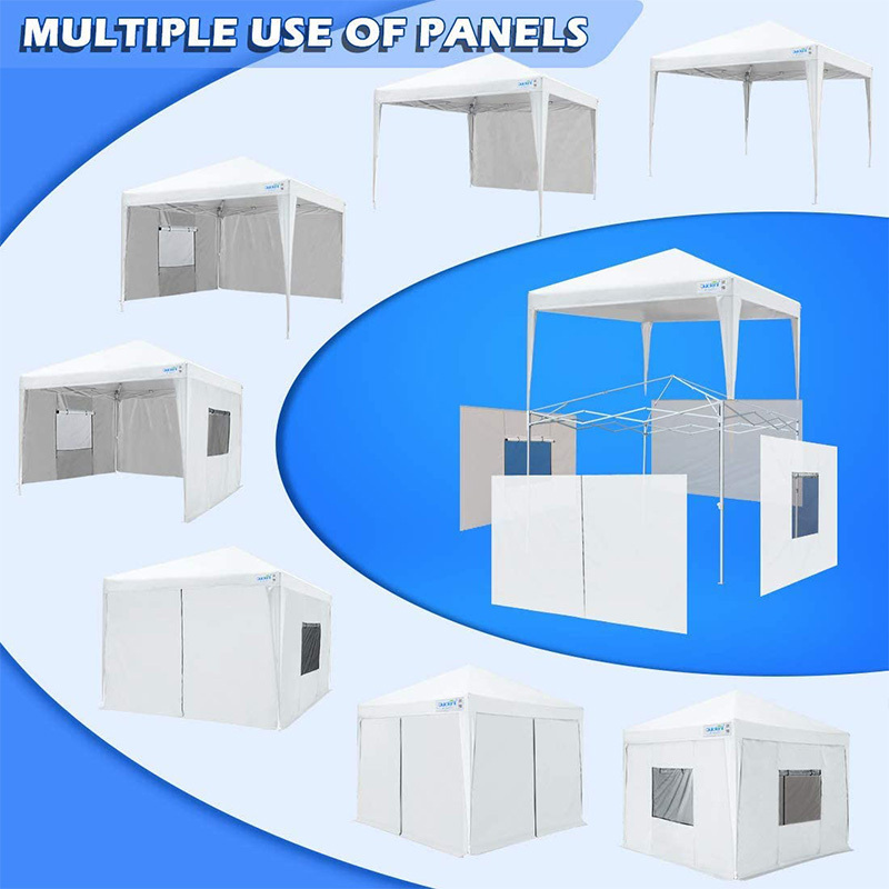 4x4 3x3 Pop Up, Folding Sports Gazebo Per Event With Sides Walls Heavy Duty Foldaway Enclosed Canopy Tents For Party Wedding/