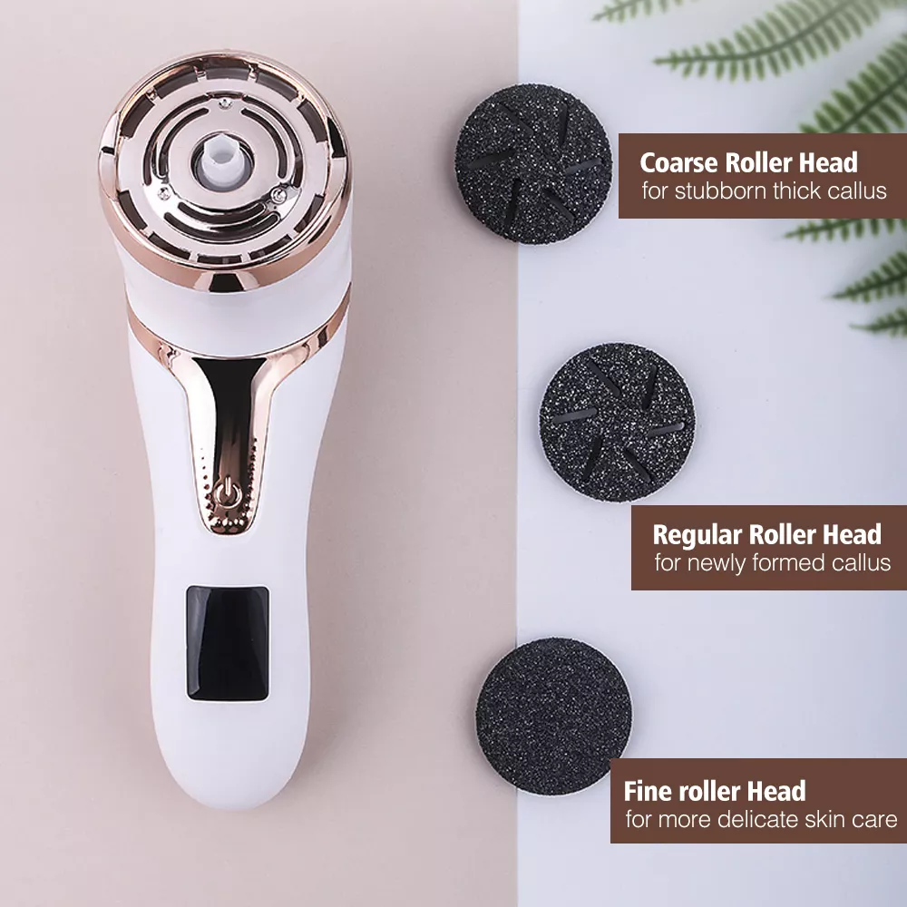 USB Rechargeable Foot Scrubber Hard Dead Skin Foot File Shaver Professional Vacuum Electric Callus Remover