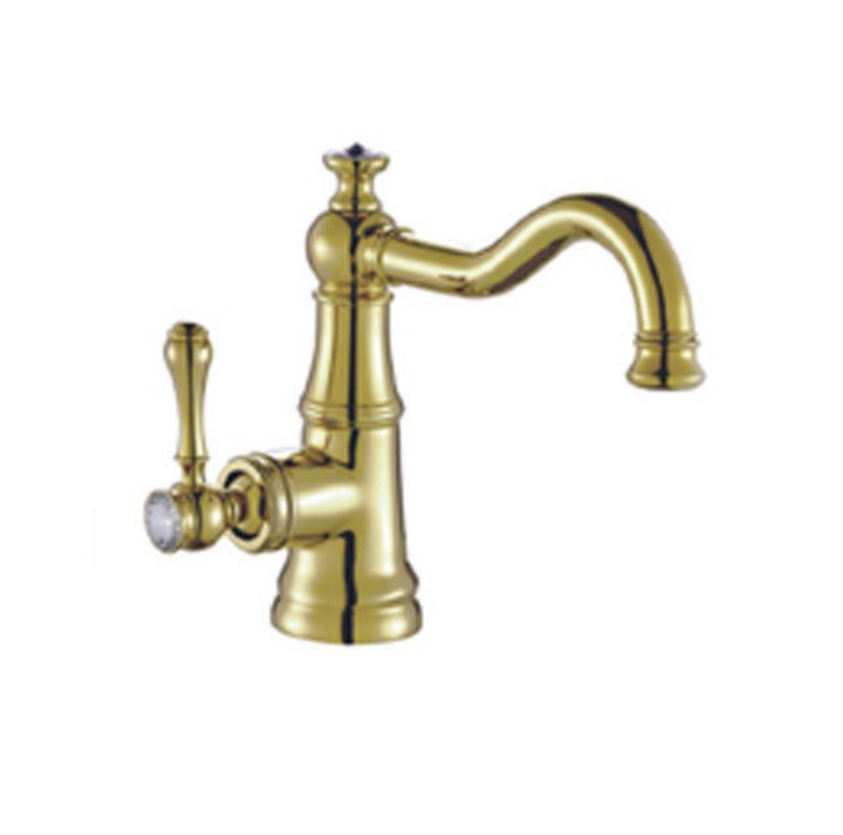 YL5874-22A High quality Fashion Brass chrome bathroom water wash basin faucet