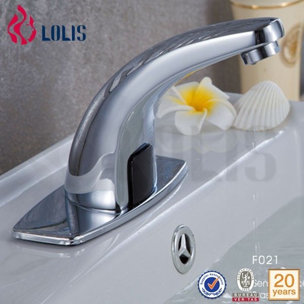 F017 Commercial Automatic Tap Sensor Electric Water mixer  Bathroom Sensor Faucet