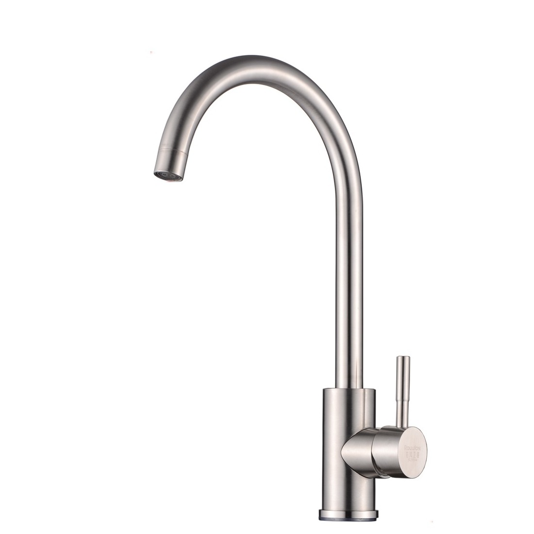 YL-30002 Hot sale modern style nickel brushed sink faucet 304SS kitchen faucet