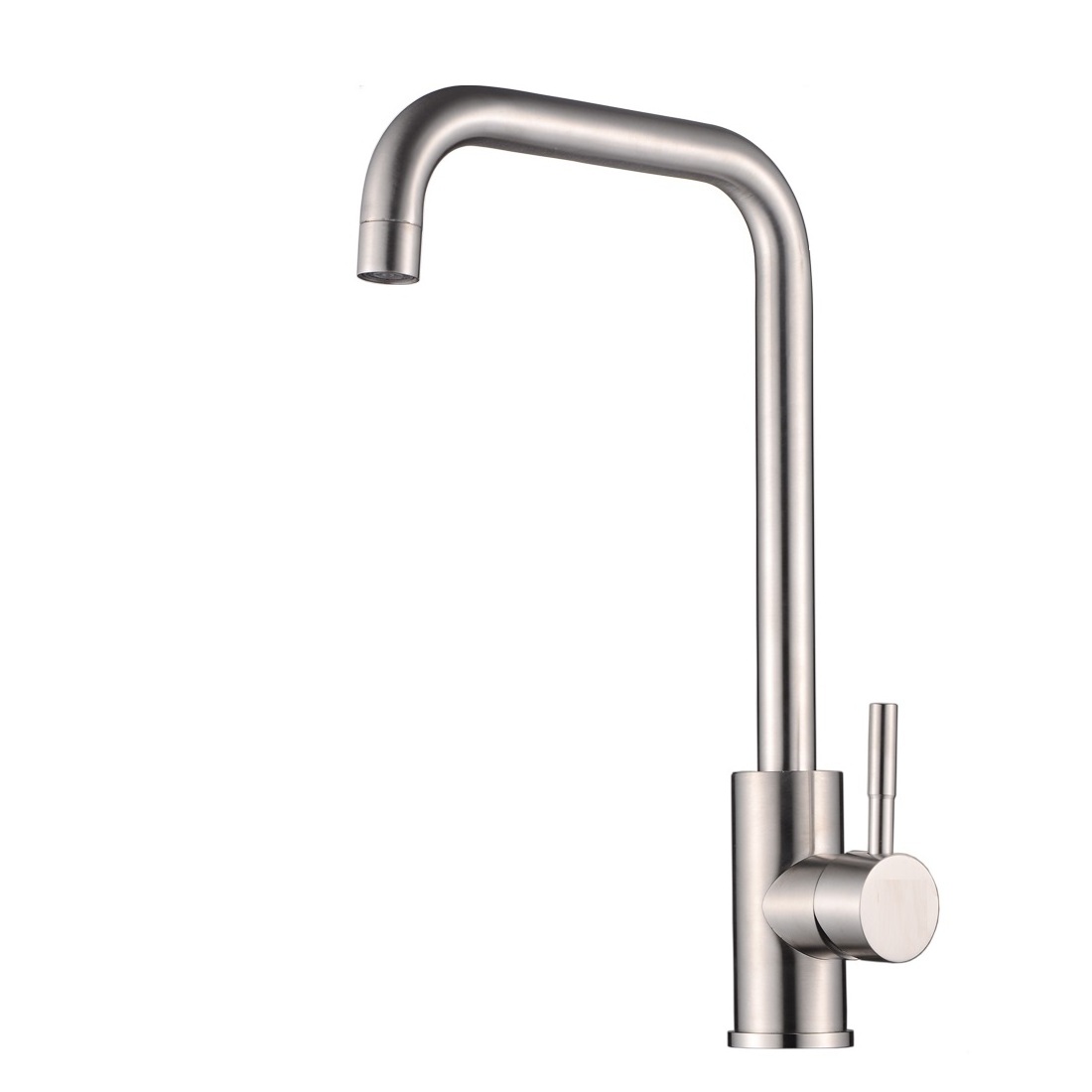 YL-30002 Hot sale modern style nickel brushed sink faucet 304SS kitchen faucet