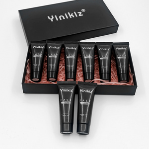 Yinikiz Poly Extension Nail Gel Kit Private Label Wholesale Color Soak Off Uv Gel Nail Polish Resin False Nail Glue OEM