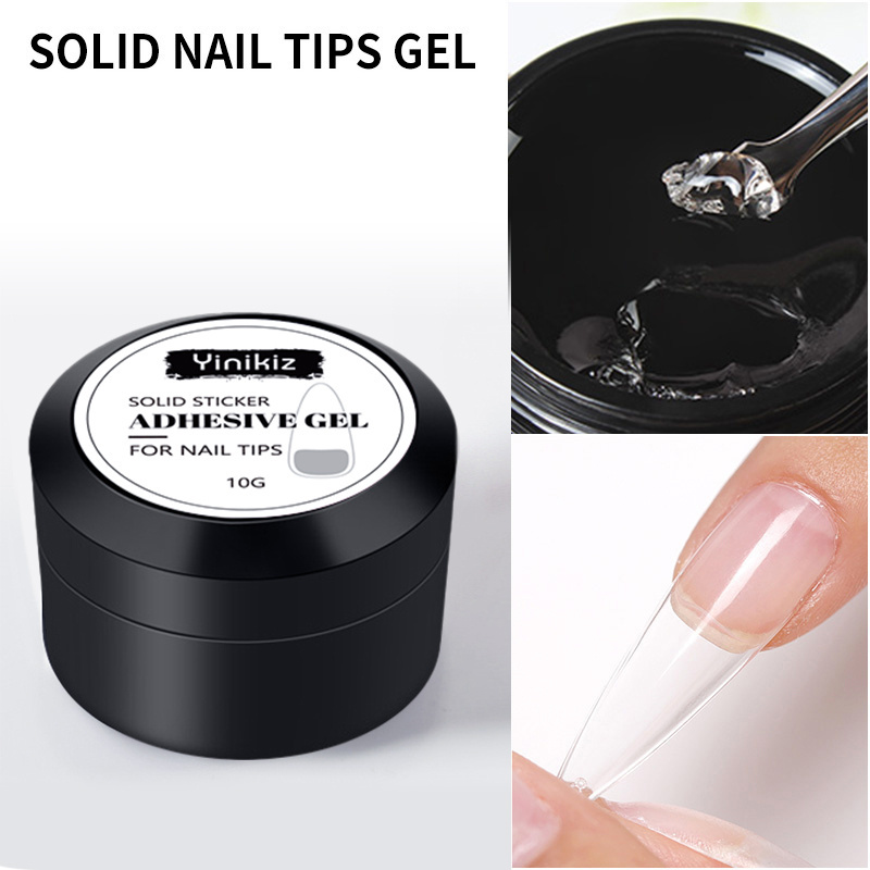 UV GEL Tips Glue Gel 10G Multifunction Easily Used Nail solid gel stick Glue