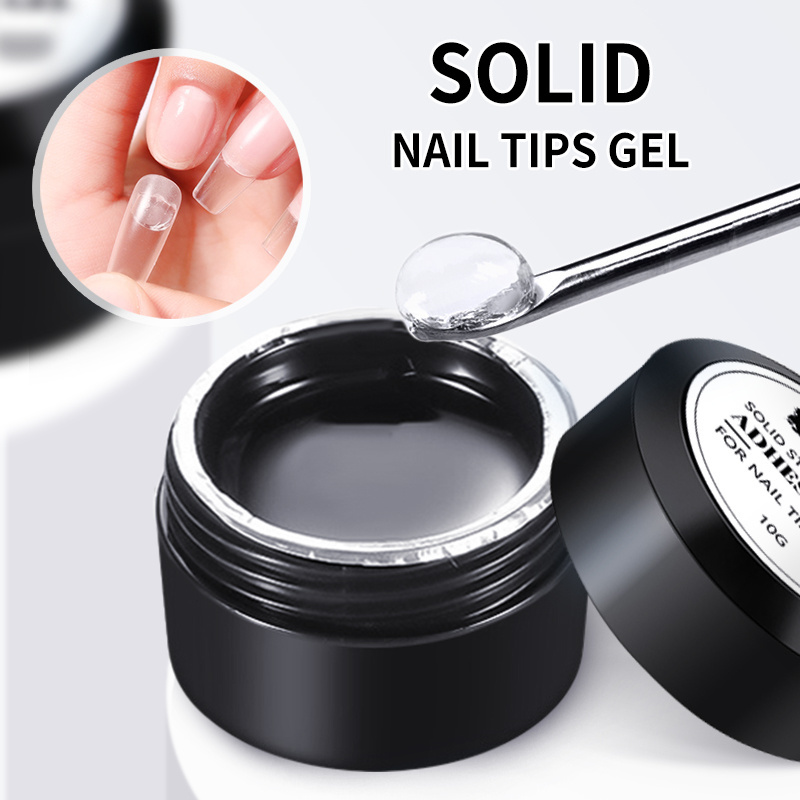 UV GEL Tips Glue Gel 10G Multifunction Easily Used Nail solid gel stick Glue