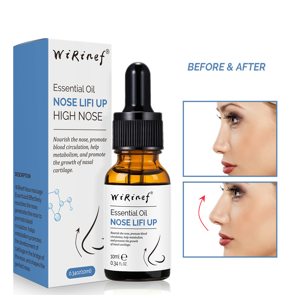 Cartilage shaping nose essential oil and safe silicone nose augmentation top best fashion nose clip bridge lift shaper