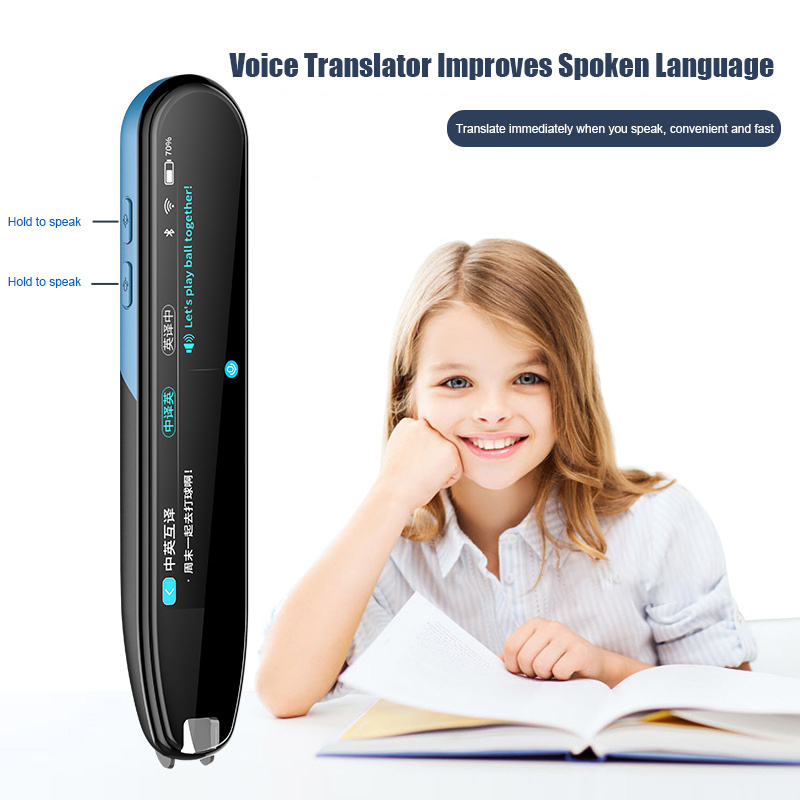 English Chinese German Spanish French Scanner Digital Dictionary Pen And Language Translator Scanning Translation C Pen Reader