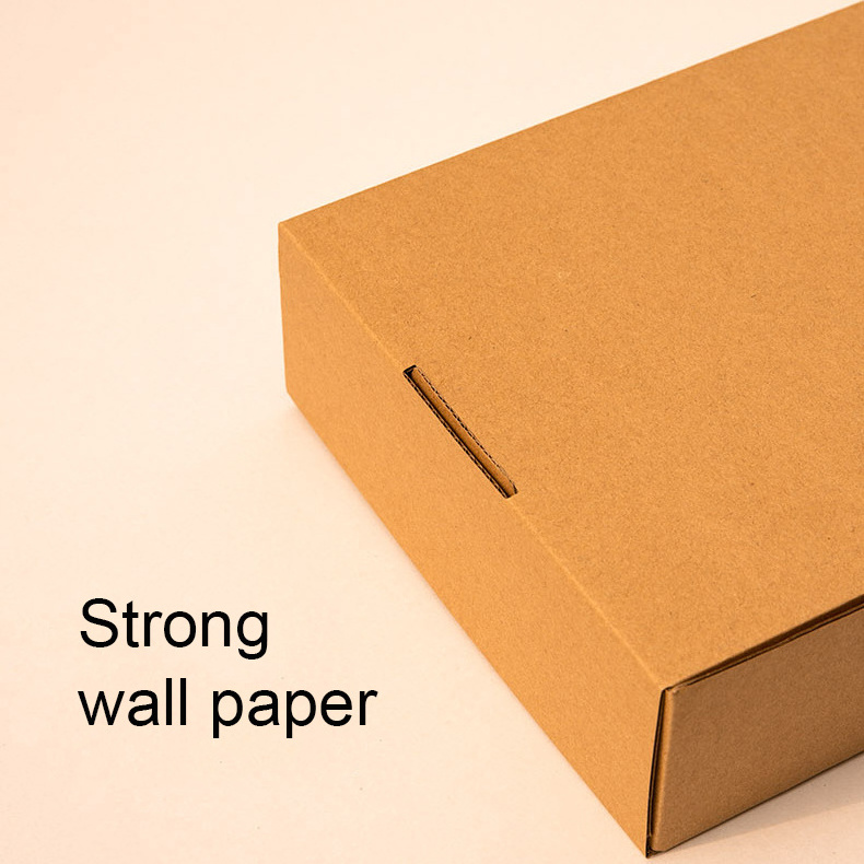 self close paper corrugated ship carton box in stock wholesale