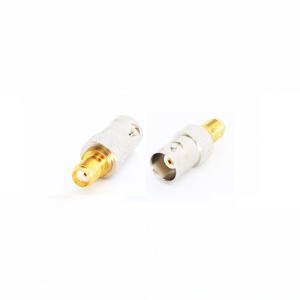 BNC female to SMA female Coaxial Connector for SDR Baofeng Antenna CCTV Scanner Icom Receiver Amateur Ham Handheld Radio adapter