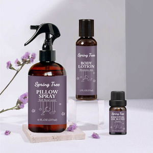 Natural Lavender Linen and Room Spray Pure Lavender Essential Oil and Chamomile Antistatic Pillow Spray Linen Aromatherapy Spray