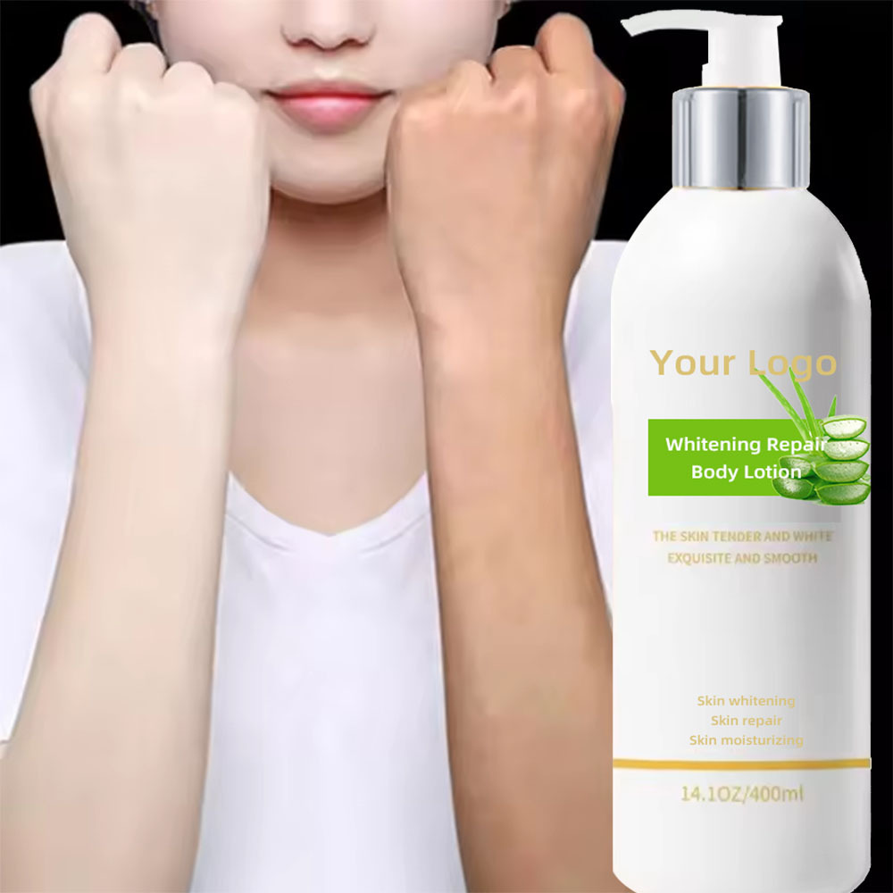 Wholesale milk whitening care whipped dry skin bleaching Aloe Vera moisturizing body lotion cream