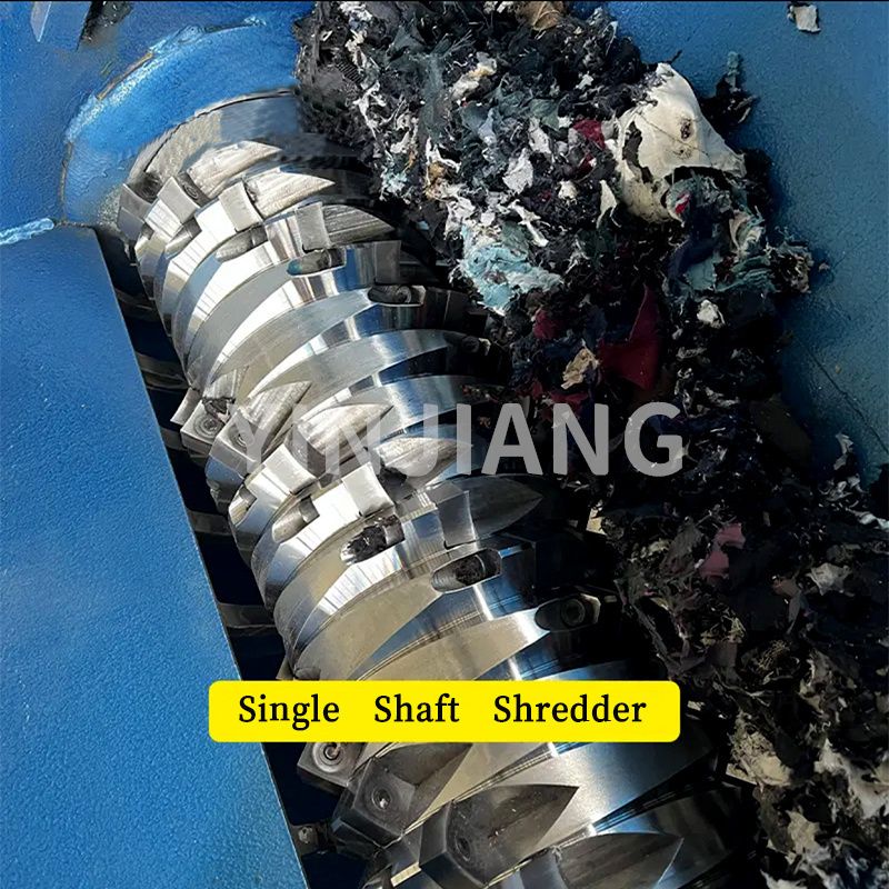 Factory Direct Sales of Waste Household Appliances, Wood and Plastic Barrel Shredder