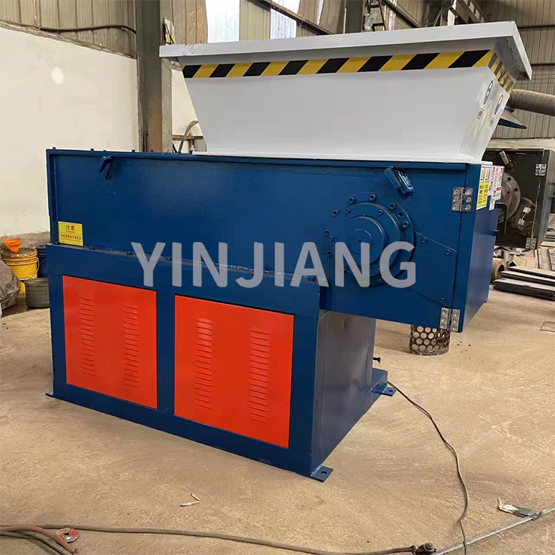 Small Single and Double Axis Metal Waste Shredder Scrap CD Shredder