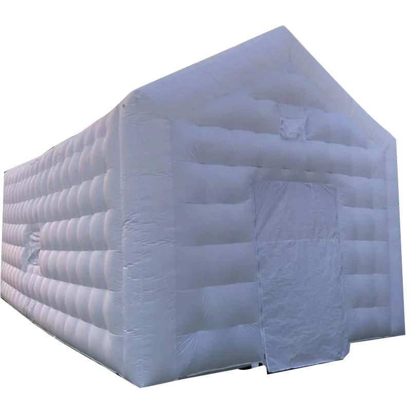 Factory price inflatable cube tent with led lights inflatable wedding party tent