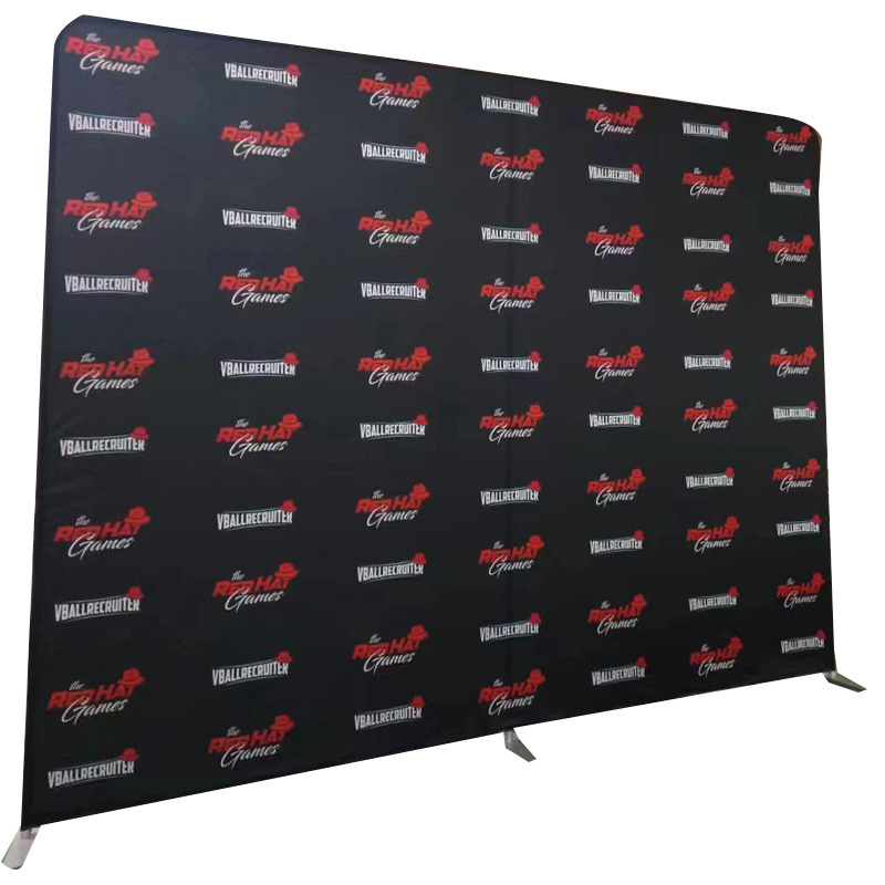 Free combination 3x3 3x6 tension fabric Trade Show Booth backdrop display stand banner