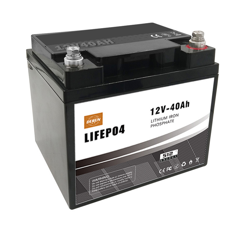 Factory Directly Sale 12V 40Ah Rechargeable Lead Acid Battery With Bms For Electric Motorcycle ,Balance Scooter Replacement