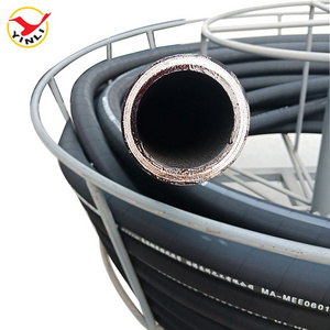 Fuel Delivery Oil Suction Stainless Steel Wire Braided Reinforced Rubber Hose Hydraulic Hose