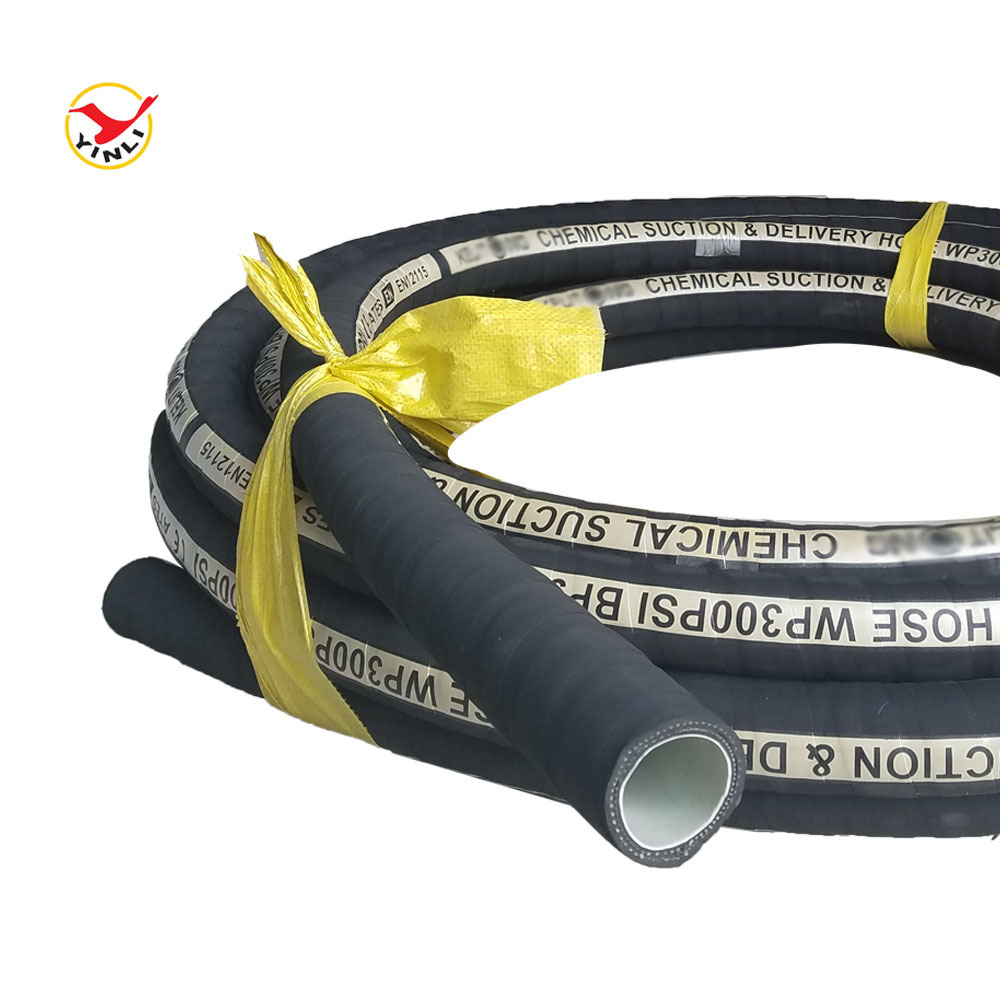 Hengshui YINLI UHMWPE Food Grade Rubber Milk Beer Hose Chemical Flexible Hose